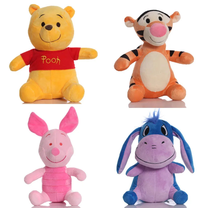 Winnie the Pooh Plush Stuffed Animal Toy – Pooh, Piglet, Tigger & Eeyore