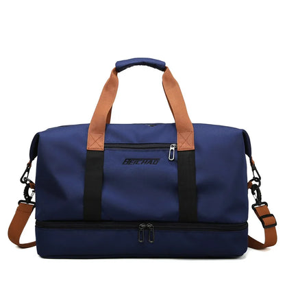 Gym Duffle Bag – Travel & Fitness Weekender with Shoe Compartment