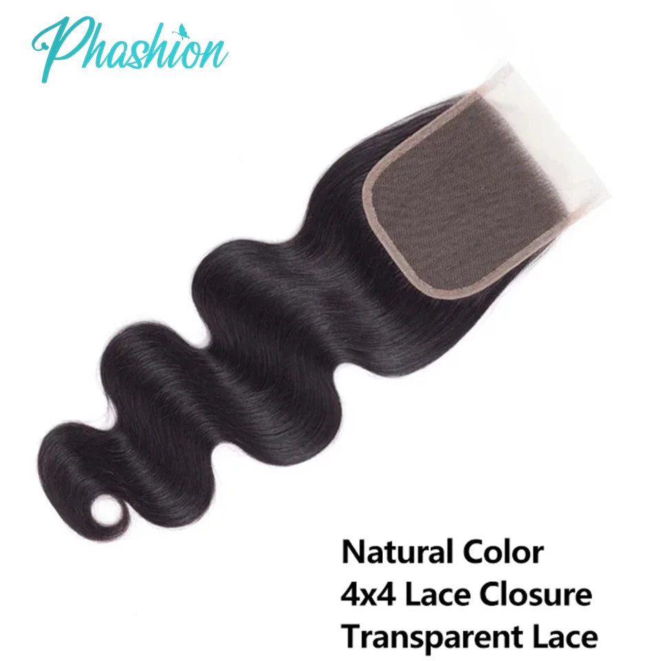 Lace Closure & Frontal Human Hair – Straight & Body Wave