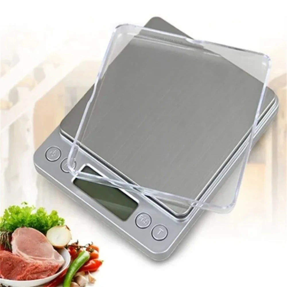 Digital Kitchen Scale – Precision 0.1g Stainless Steel