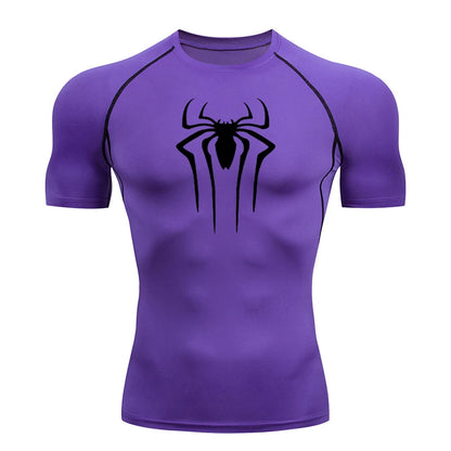 Men's Compression Sport T-Shirt – Quick-Dry Short Sleeve Gym Top