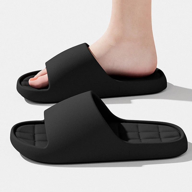 Unisex Soft Slide Slippers – Non-Slip Lightweight Beach Sandals