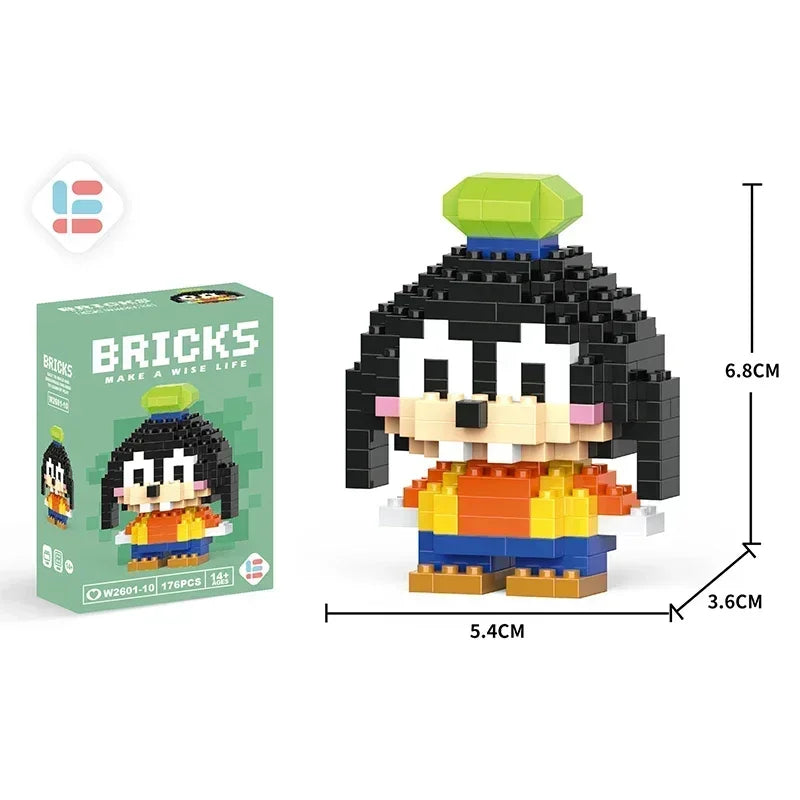 Disney Tsum Tsum Mini Building Blocks – Cartoon Micro Brick Figures