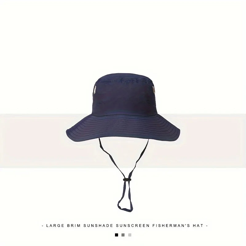 Waterproof Bucket Hat – Men's Breathable Outdoor Sun Hat