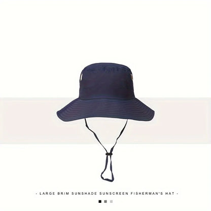 Waterproof Bucket Hat – Men's Breathable Outdoor Sun Hat