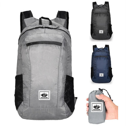 Foldable Hiking Backpack 20L – Lightweight Waterproof Daypack