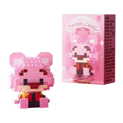 Disney Mini Building Blocks - Cute Character Micro Brick Figure Toy