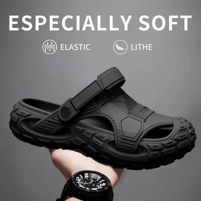 Men's Non-Slip Outdoor Clogs – Lightweight Summer Sandal Shoes