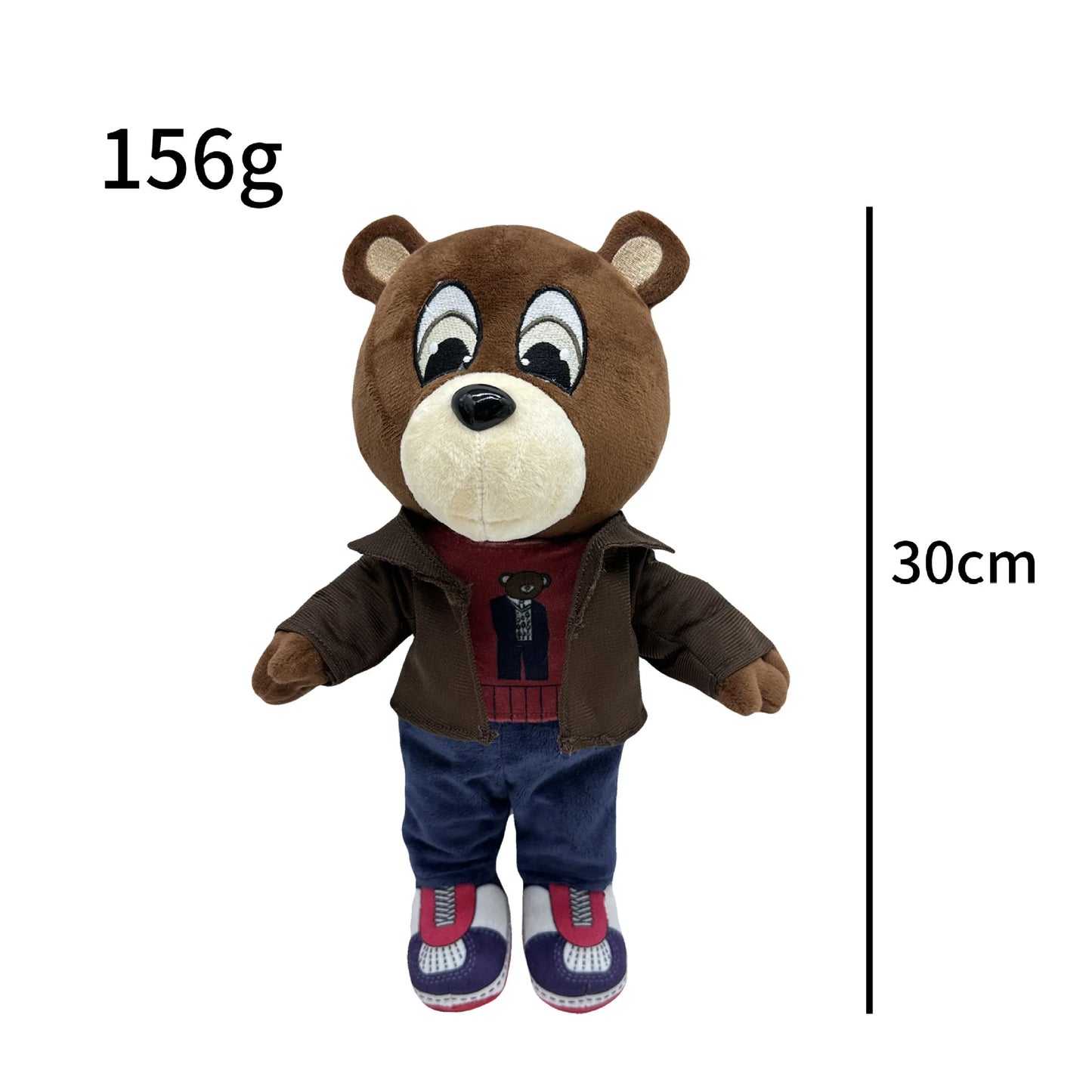 Graduation Bear Plush Toy – Kawaii Dropout Bear Stuffed Animal Doll