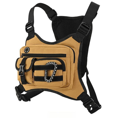 Tactical Chest Bag – Men's Outdoor Vest Rig with Multi-Pockets