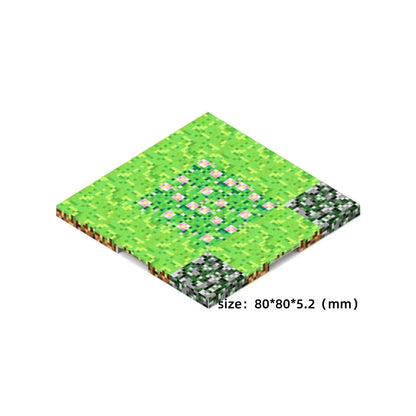 Magnetic Building Block Base Plate – Compatible Puzzle Toy for Kids