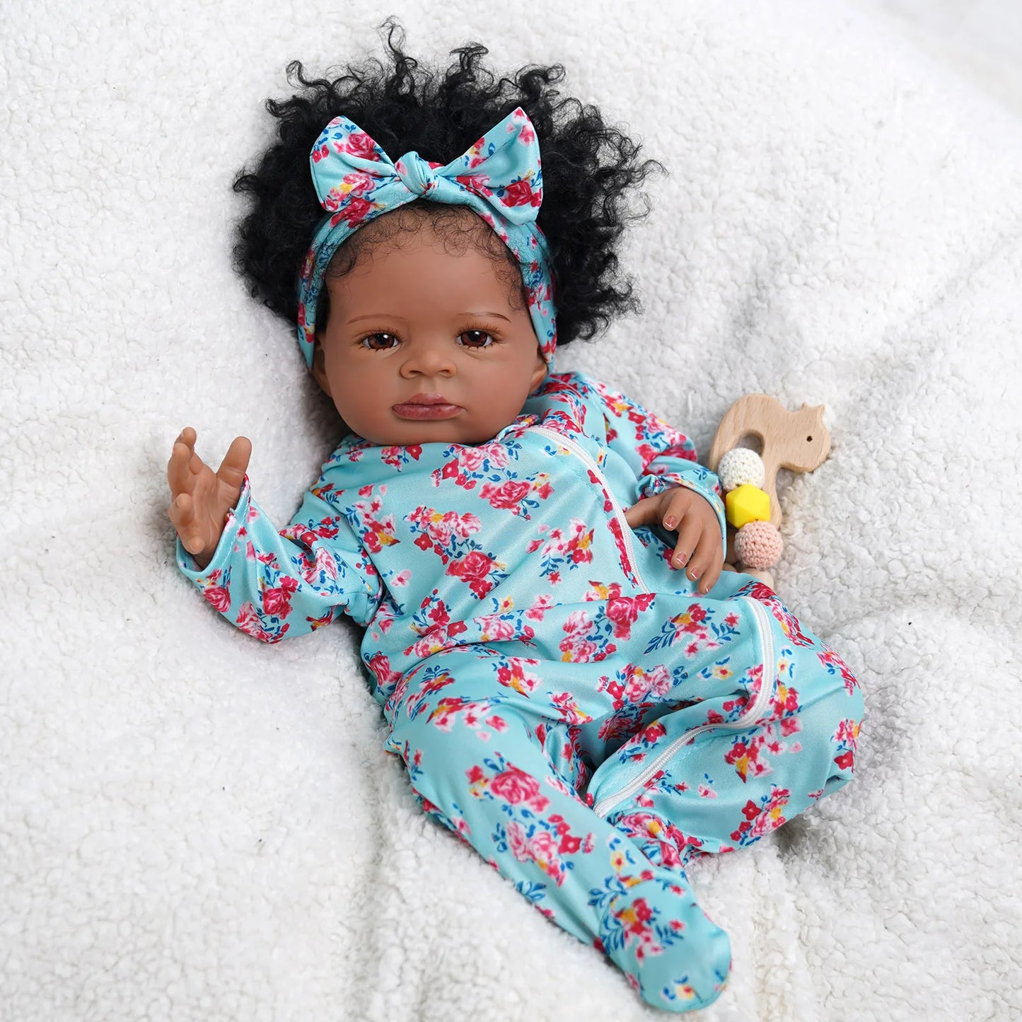 20 Inch Reborn Baby Doll Soft Touch 3D Paint Collectible Art Gift