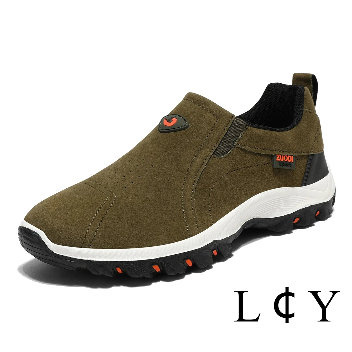Men's Slip-On Hiking Shoes | Waterproof Anti-Slip Outdoor Sneakers