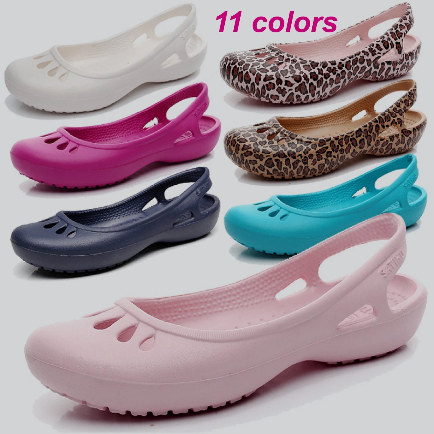 Women's Lightweight Clogs | Breathable Waterproof Slip-On Shoes