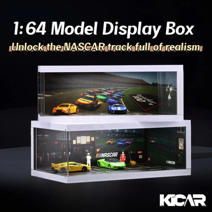 Garage Scene Diorama Model Kit – Collectible Decoration (No Dolls or Cars Included)