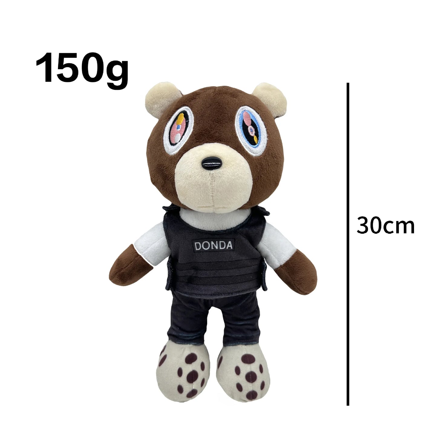 Graduation Bear Plush Toy – Kawaii Dropout Bear Stuffed Animal Doll