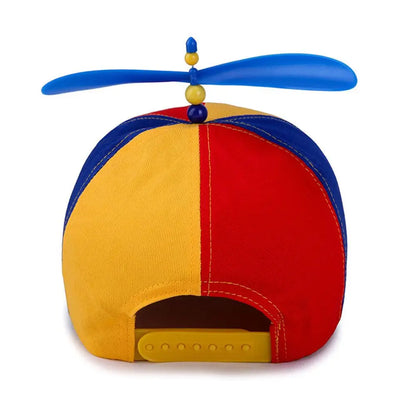 Propeller Beanie Hat – Funny Rainbow Helicopter Cap for Kids