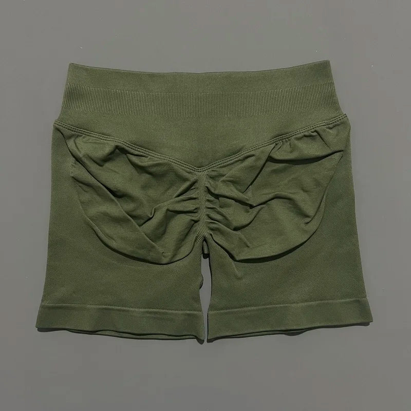 Scrunch Butt Biker Shorts for Women – High Waist Gym Workout Yoga