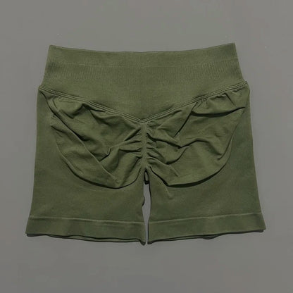 Scrunch Butt Biker Shorts for Women – High Waist Gym Workout Yoga