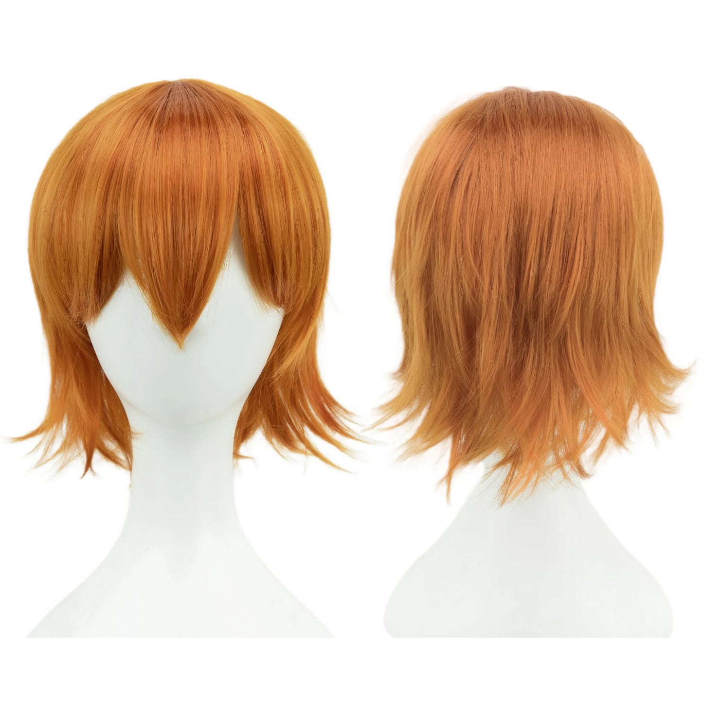 12-Inch Short Cosplay Bob Wig – Multi-Color Synthetic Hair
