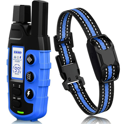 Electric Dog Training Collar – 3300ft Remote, Waterproof, for 5–120 lbs Dogs