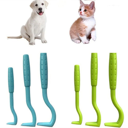 Tick Remover Hook Tool for Dogs & Cats – Flea & Louse Extractor