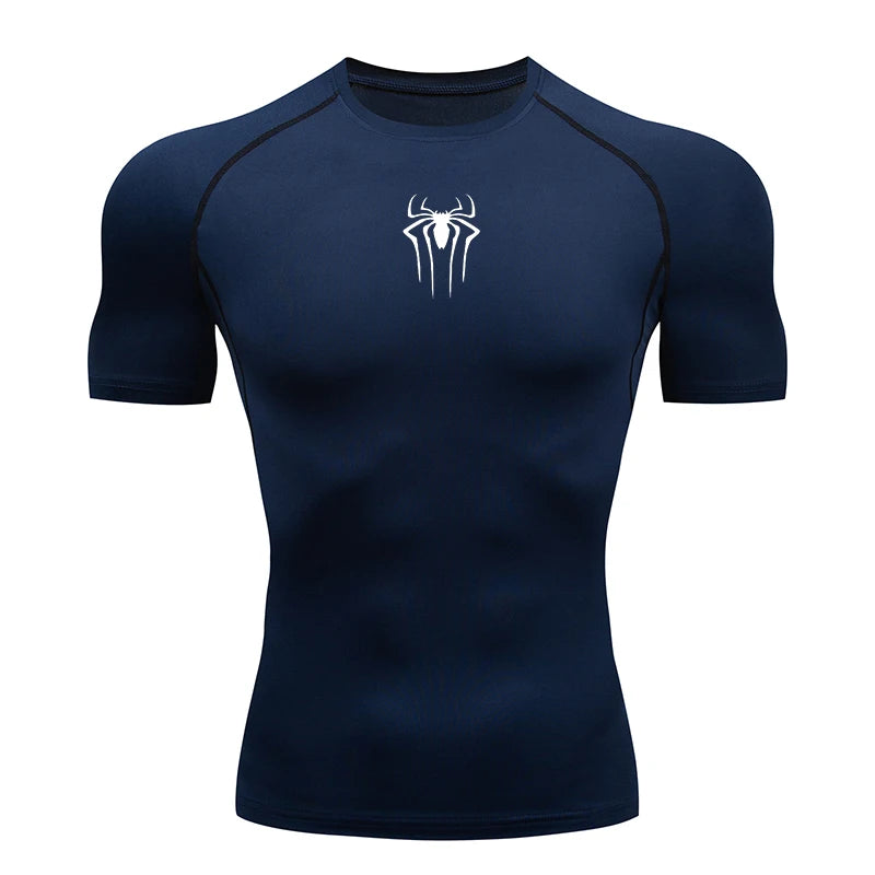Men's Compression Sport T-Shirt – Quick-Dry Short Sleeve Gym Top