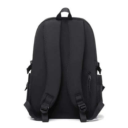 Travel Backpack 15" – Large Capacity Solid Color Daypack