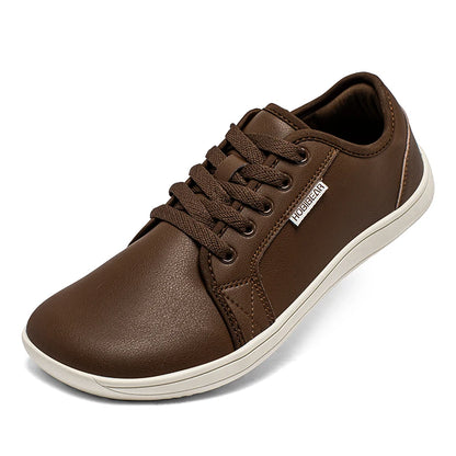 Barefoot Sneakers Wide Toe Box Zero Drop Lace-Up for Men Women