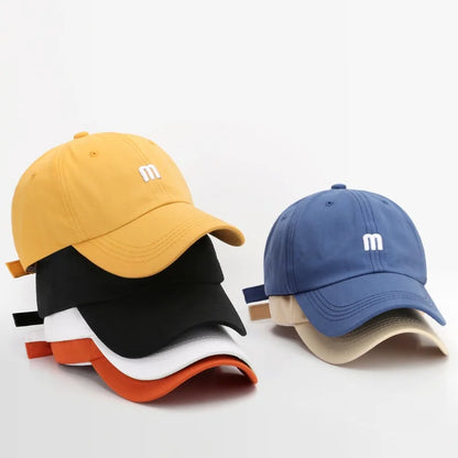 Embroidered Baseball Cap – Unisex Cotton Snapback Hat