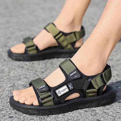 Men's Sport Sandals – Summer Open-Toe Casual Beach Shoes