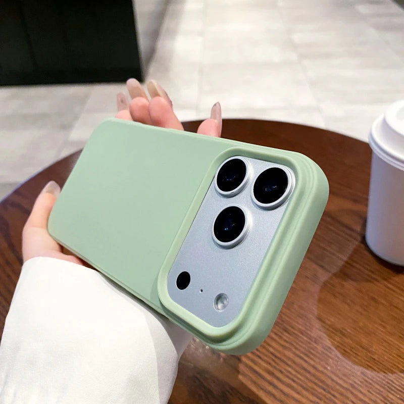 Luxury Candy Color Silicone Soft Case Iphone 17 Air 16 16e 15 14 Pro Max Plus Matte Thin Tpu Cover
