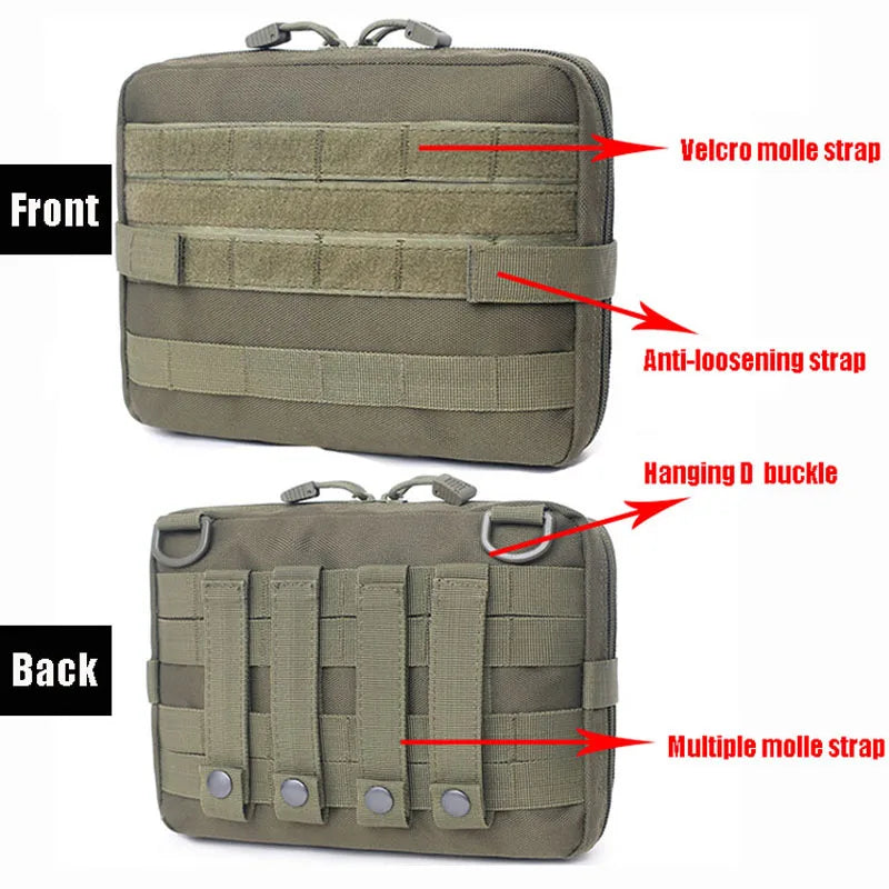 Tactical MOLLE Pouch – EMT Medical Utility Pack