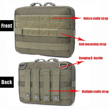 Tactical MOLLE Pouch – EMT Medical Utility Pack