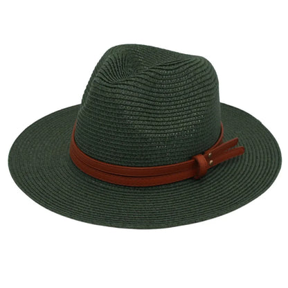 Panama Straw Sun Hat – Unisex Wide Brim Beach & Summer Hat