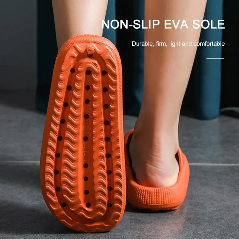 Cloud Slide Slippers Thick EVA Sole Indoor Home Shoes