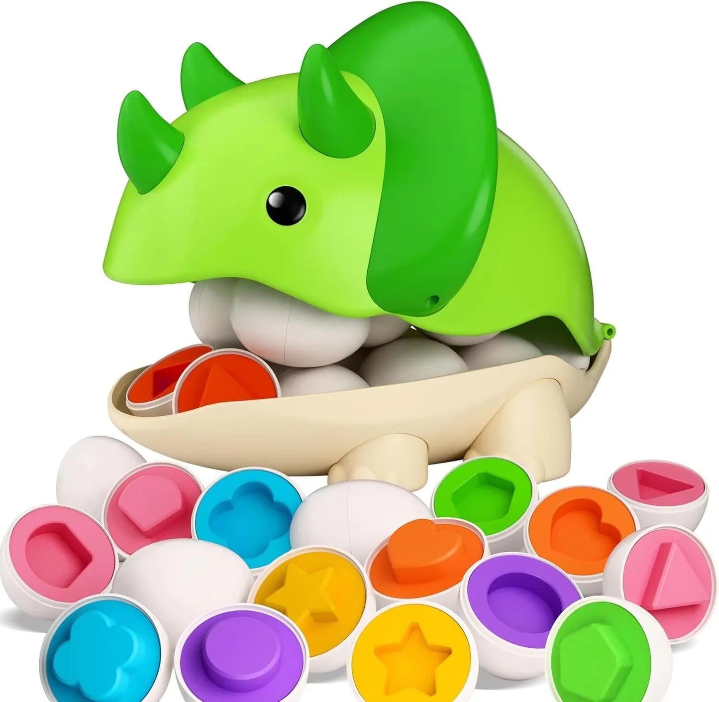 Montessori Smart Eggs Educational Toy for Toddlers 1-3