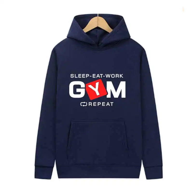 Creative Letter Print Hoodie Y2K Streetwear Fleece Pullover