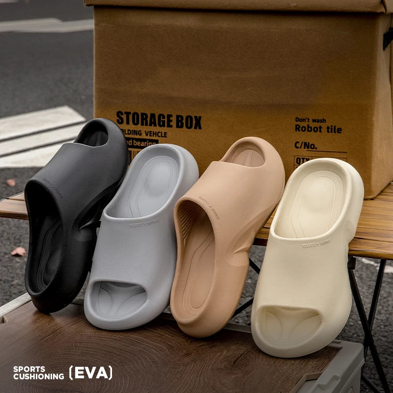 Men S Sports Shoes Non Slip Beach Sandals Indoor Outdoor Eva Slippers Comfortable Couple Slides