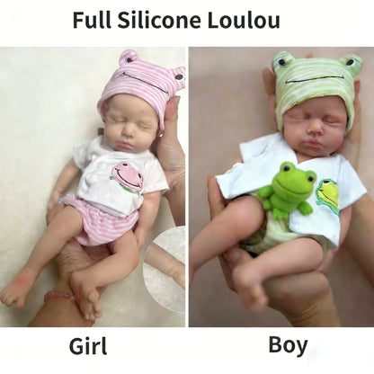 Reborn Baby Doll – Full Body Soft Silicone Realistic Newborn