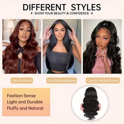 Body Wave Glueless Wig Human Hair – Pre-Cut 13x4 13x6 5x5 HD Lace