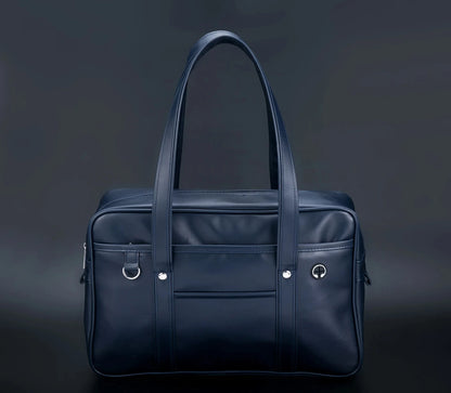 Japanese PU Leather Large Capacity Handbag – Waterproof Tote Bag