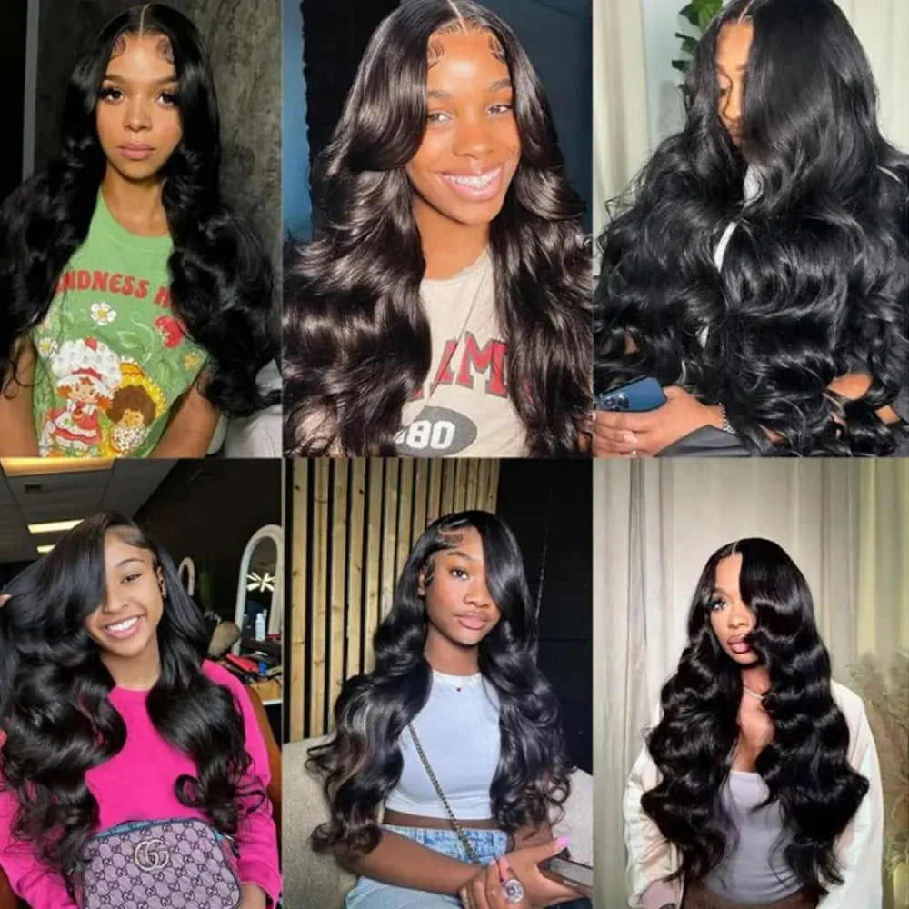 Body Wave Lace Front Wig – Human Hair, HD Transparent, Glueless