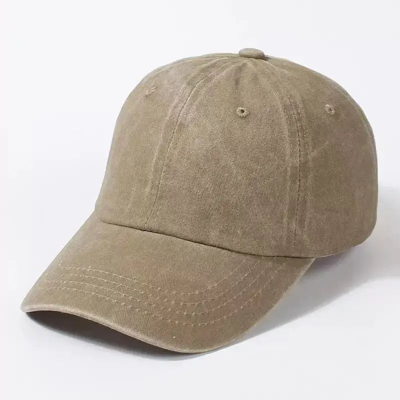 Retro Washed Baseball Cap – Unisex Sun Hat