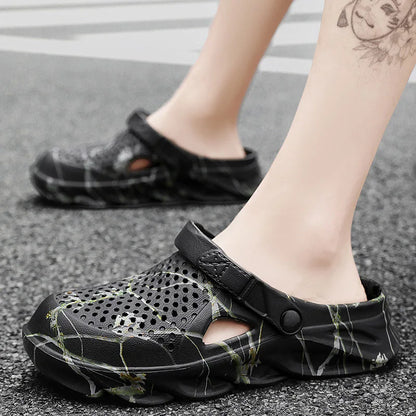 EVA Beach Clogs for Men & Women – Breathable Plus Size Sandals