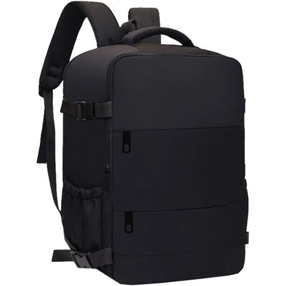 Multi-Pocket Lightweight Backpack with Adjustable Straps