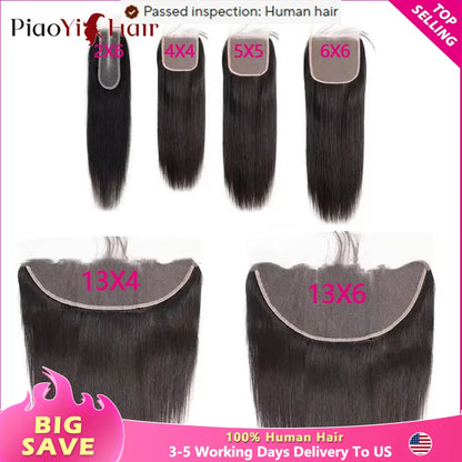 Frontal Only 13x6 Straight 13x4 Hd Lace Brazilian Human Hair Preplucked 4x4 5x5 6x6 Transparent 2x6