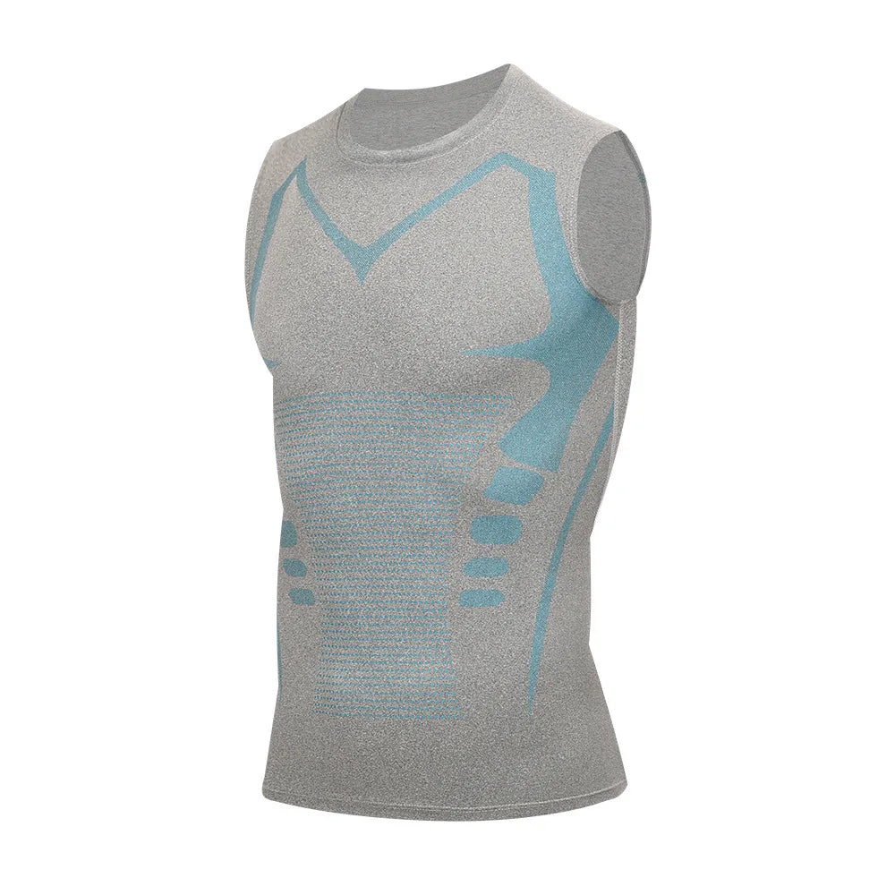 Men's Compression Tank Top – Quick-Dry Sleeveless Gym Vest