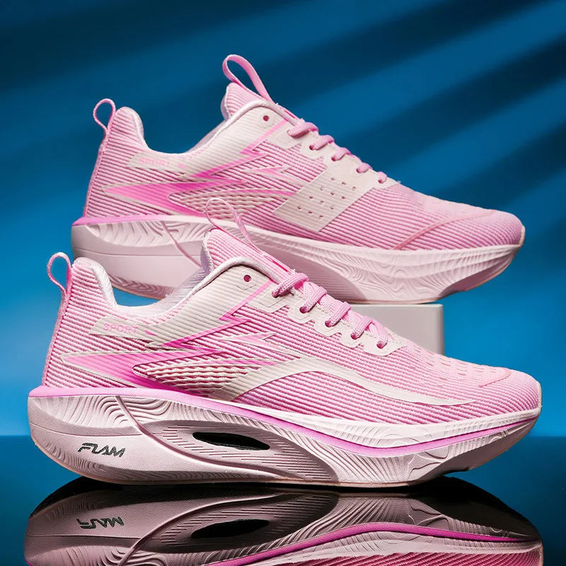 Running Shoes – Carbon Board Air Cushion Breathable Sneakers