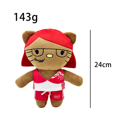 Hip-Hop Cat Plush Toy Doll – Rapper Style Stuffed Animal